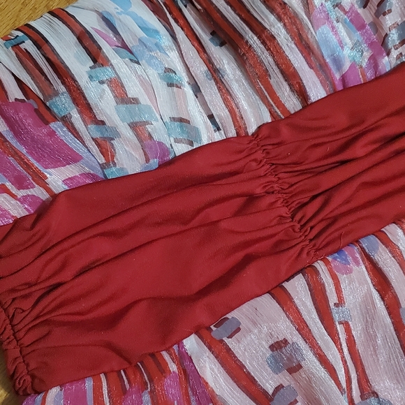 Juniors SMALL Vegas Royalty * Lightweight * Bubble A Line Dress - Picture 4 of 7